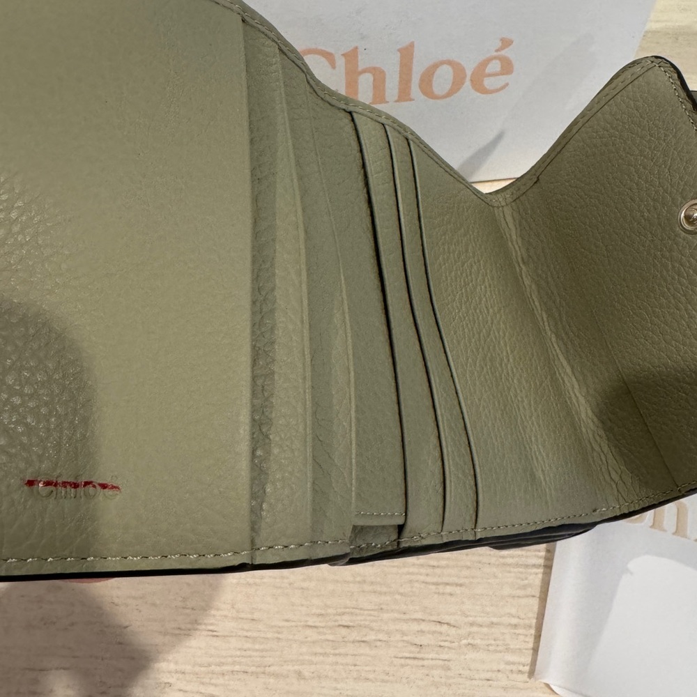 Chloe slate green wallet - Picture 5 of 9